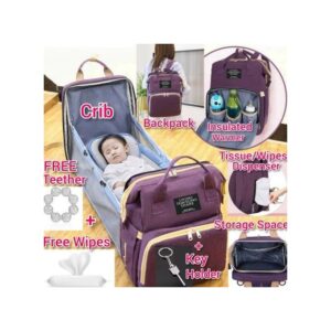 NEW Multipurpose Foldable Baby Bag And Baby Cot Bed