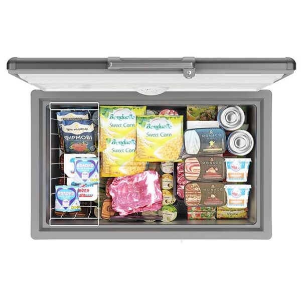 Haier Thermocool 200 Litres Chest Freezer (HTF-200) - Silver + 3 Years Warranty