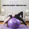 Large 75CM Big Size Premium Exercise GYM Yoga Ball Fitness Pregnancy Birthing + Free Pump
