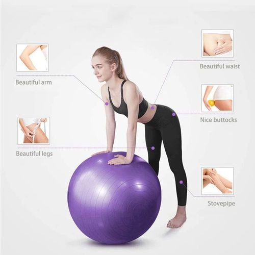 Large 75CM Big Size Premium Exercise GYM Yoga Ball Fitness Pregnancy Birthing + Free Pump