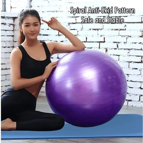 Large 75CM Big Size Premium Exercise GYM Yoga Ball Fitness Pregnancy Birthing + Free Pump