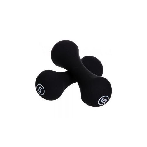 LIVEUP Neoprene Dumbells 5kg X 2