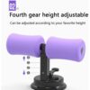 Adjustable Sit Up Bar With Self Suction For Exercise