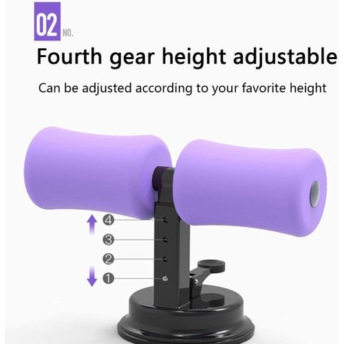Adjustable Sit Up Bar With Self Suction For Exercise