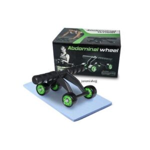 Roll Max 4 Wheels Roll Max Wheel Ab Roller Multifunctional Portable Trainer