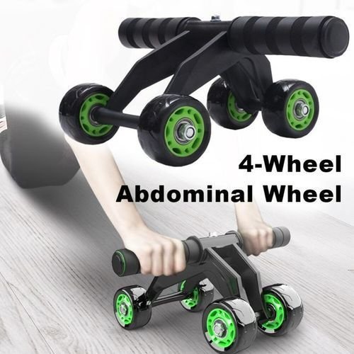 Roll Max 4 Wheels Roll Max Wheel Ab Roller Multifunctional Portable Trainer